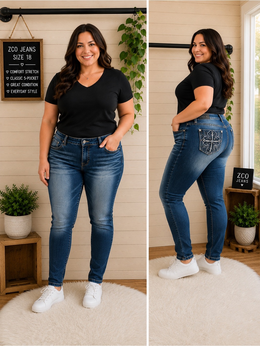 ZCO Women’s Skinny Jeans